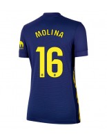 Atletico Madrid Nahuel Molina #16 Venkovní Dres pro Dámské 2025-26 Krátký Rukáv